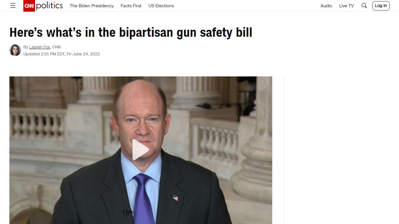 Here's what's in the bipartisan gun safety bill - CNNPolitics